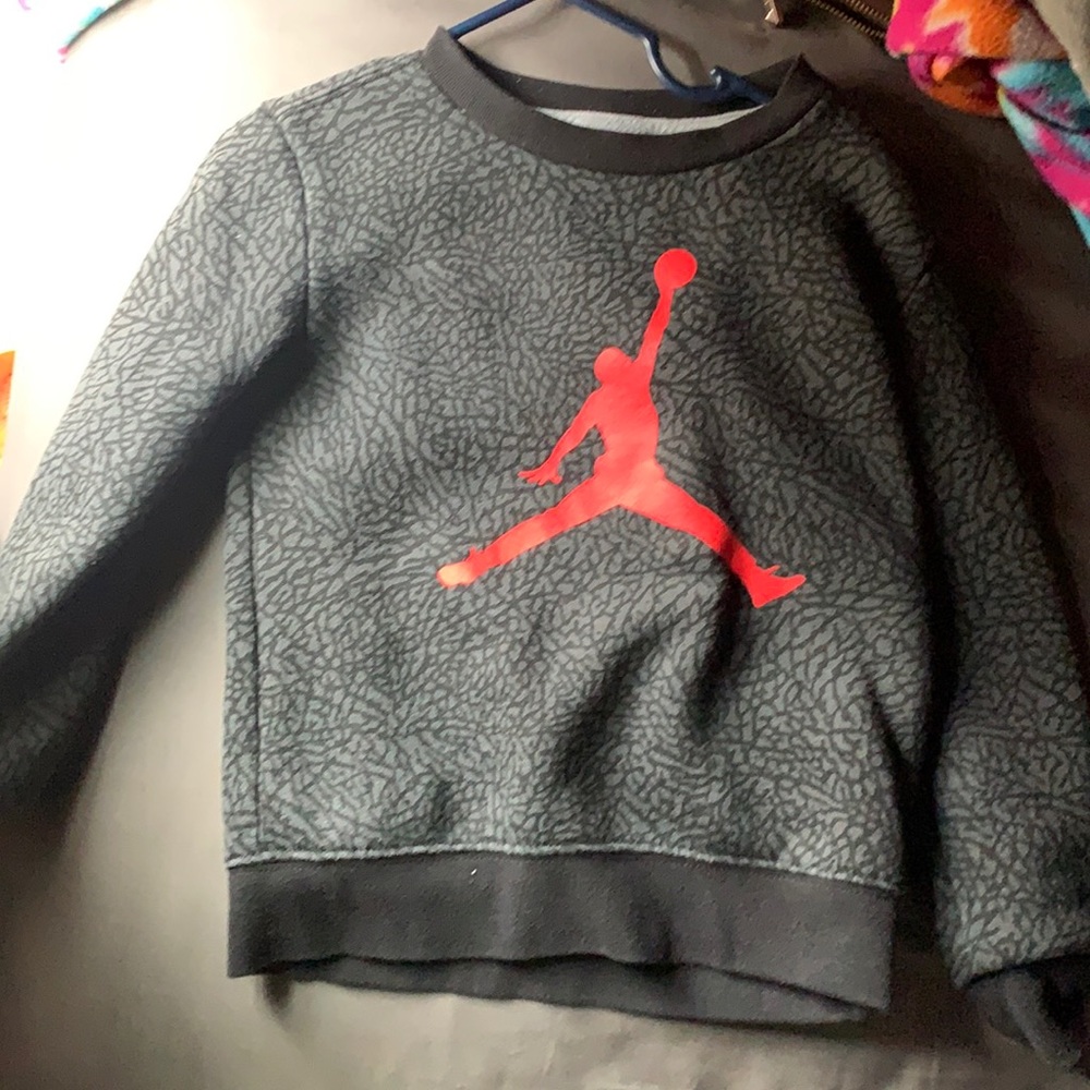 Jordan toddler crew sweater